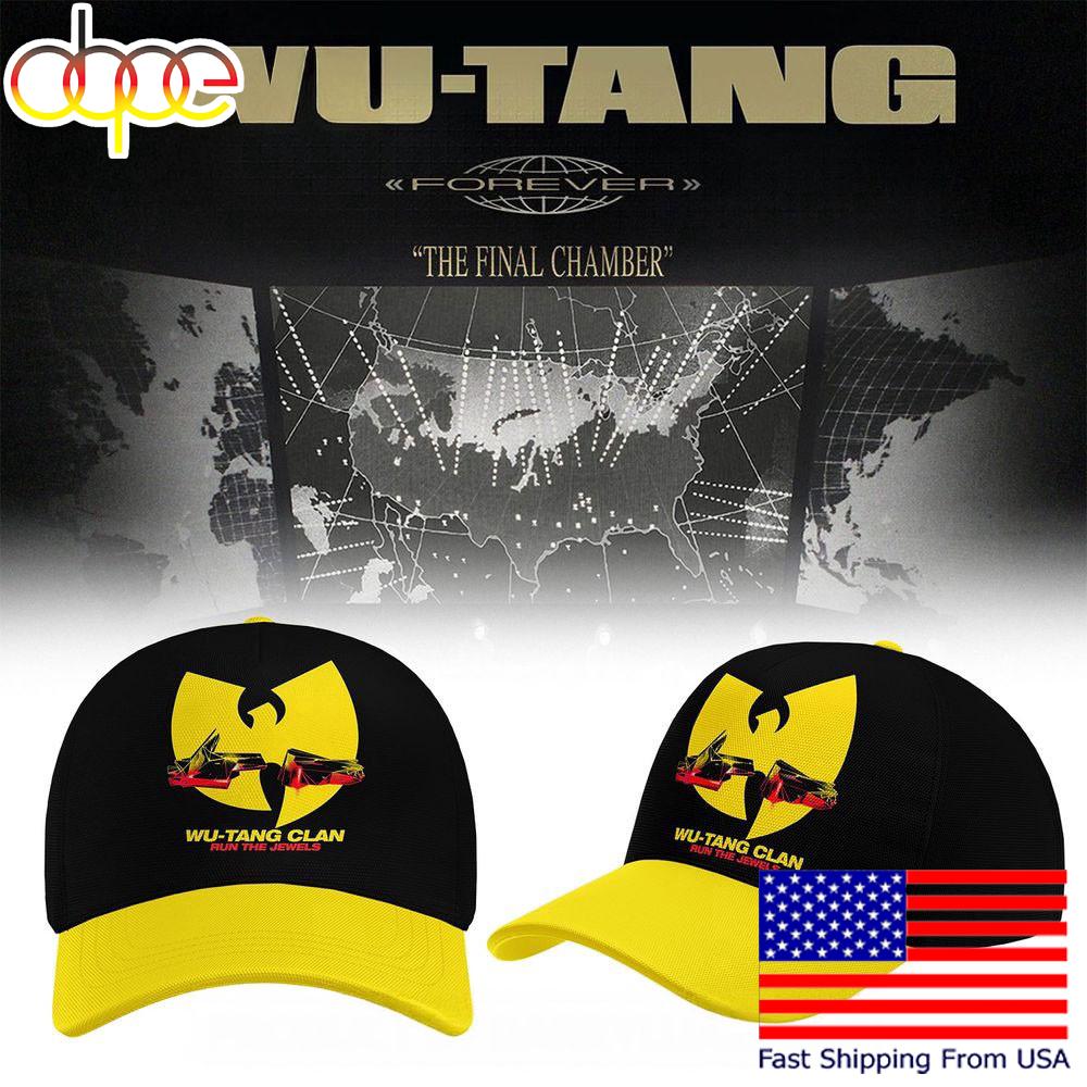 Wu-Tang Clan Tour With Run The Jewels 2025 Cap Hats